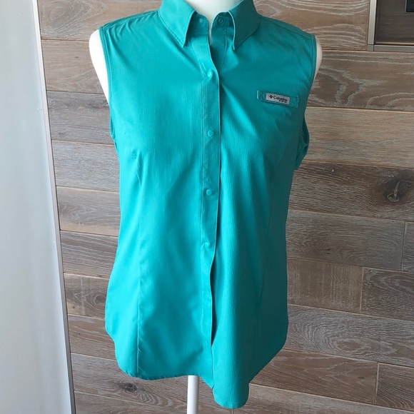 Columbia Tops - Sleeveless Fishing Shirt